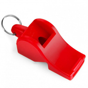 Fluier cu snur detasabil Spokey Mayday, rosu - 83606 2