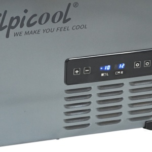 Frigider auto cu compresor Alpicool Dual 40l, 230/24/12V -20°C control prin aplicatie, doua compartimente - Img 4