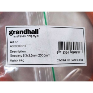 Furtun de gaz 200 cm cu filet 1 pe 4 Grandhall - A00080021T - Img 3