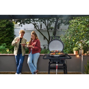 Gratar electric 2.100 W si pe carbuni hibrid, 370 grade Celsius, TRU-Infrared, Char-Broil Patio Bistro E2Coal - 140255 - Img 18