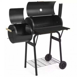 Gratar pe carbuni cu afumatoare Activa American BBQ Texas - 11225 lateral