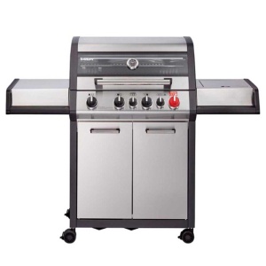 Gratar pe gaz, 4 arzatoare inox, arzator infrarosu, grile fonta, Enders Monroe Pro 4 SIK Turbo - 837833
