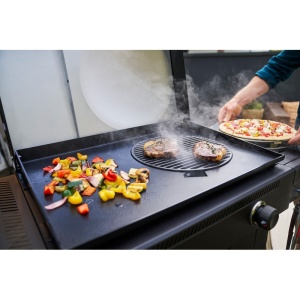 Gratar pe gaz tip plancha, grill si cuptor de pizza cu 2 arzatoare Char-Broil Versa-Tile Griddle - 140241 - Img 17