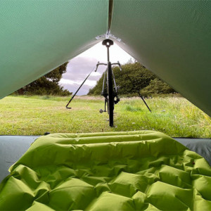Groundsheet  DD Superlight pentru ture cu bicicleta  Olive Green 210cm x 150cm  - 707273931658 4