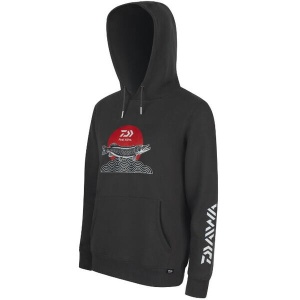 Hanorac Daiwa Hoodie Japan Pike Charcoal - Img 2