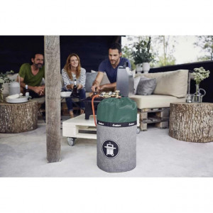 Husa verde pentru butelie de gratar tip 11 kg 63 x 32 cm Enders - 5122 3