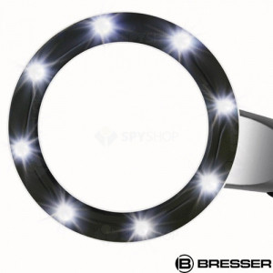 Lupa iluminata cu LED 2.5x Bresser - 6025100 2
