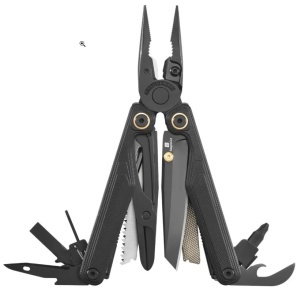 Multifunctional Leatherman Wave Alpha, 16 instrumente, Obsidian - 833334