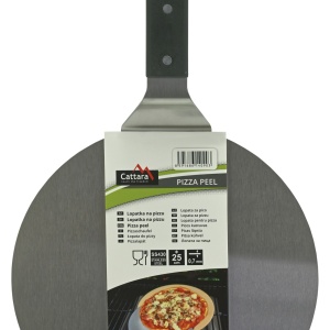 Paleta pentru pizza din inox SS430, Cattara, pliabila, 25cm, grosime 0.7mm - TT14090 - Img 5
