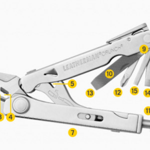 Patent Leatherman Crunch - 68010181N 4