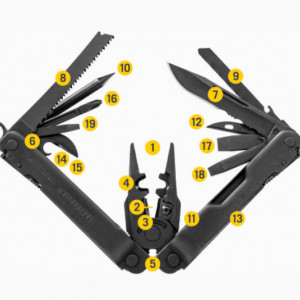 Patent Leatherman Super Tool 300 EOD Negru - 831369 5