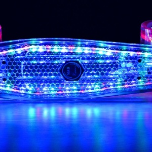 Penny board Mad Cruiser Full LED ABEC 7-albastru - Img 5