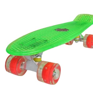 Penny board Mad Cruiser Full LED ABEC 7-verde - Img 7