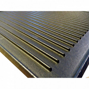 Plita din fonta mata cu doua fete neteda si grill pentru gratare seria 3 sau 4 Campingaz - 5010003316 - Img 4