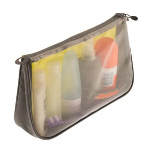 Pouch transparent See Pouch Lime Grey, 1 litru - OUTMA.ATLSSPSLI