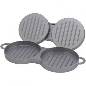 Presa dubla hamburger din aluminiu Char-Broil - 140539 2