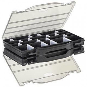 Set 2 Cutii Plastica Panaro compartimente ajustabile - 276x186x59mm - A4.P396