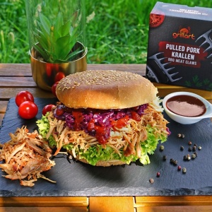 Set 2 gheare 11,5x11 cm pentru carne si preparate pulled pork Grillart - GA-1025 - Img 7