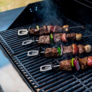 Set 4 tepuse metalice pentru gatit Kebab si frigarui la gratar Char-Broil - 140019 - Img 8