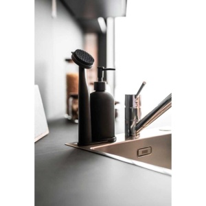 Set dispenser sapun lichid si perie pentru bucatarie Wenko Black Outdoor Kitchen Piedo - 55077100 - Img 12