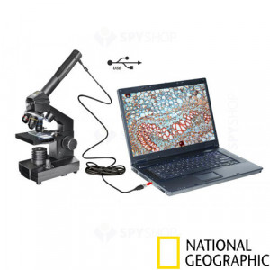 Set microscop National Geographic 40-1024X - 9039100 conectat PC