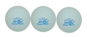 Set Mingi Tenis de Masa 40mm Double Fish 2 Stele - Img 2