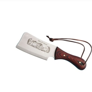 Set Topor & Cutit Muela HM-13P,maner lemn presat coral