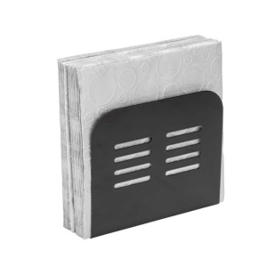 Suport pentru servetele 15 x 12,5 x 4 cm Baco Wenko Black Outdoor Kitchen - 55025100 - Img 3