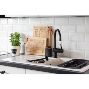 Tava reglabila pentru chiuveta Sivo Wenko Black Outdoor Kitchen 36,5/50 x 20 x 7 cm negru - 55012100 - Img 17