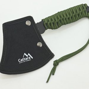 Topor multifunctional Cattara Viking 24cm, chei, paracord, teaca - TT13266 - Img 6