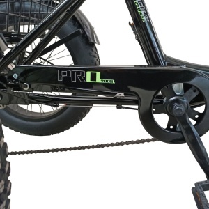 Tricicletă adulți BR Pro2025, 20", 7 viteze, frâne pe disc, cadru din oțel 15", gri - Img 9