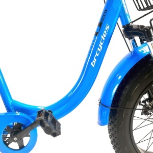 Tricicletă adulți BR Pro2025, 20", 7 viteze, frâne pe disc, cadru din oțel 15", albastru - Img 5