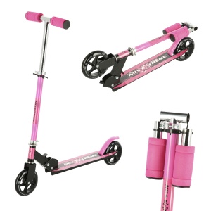 Trotineta Nils Extreme HD114, 145 mm, Roz - Img 12