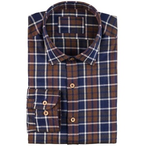VERNEY-CARRON Camasa Mery Brown/Blue