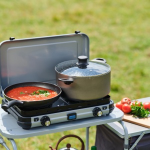 Aragaz Campingaz Kitchen 2 Maxi, 2 arzatoare, 3600W - 2197173 - Img 6