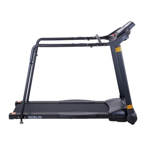 Banda de alergare electrica inSPORTline Neblin, 1.75 CP, 130 kg, Negru Inchis - Img 2