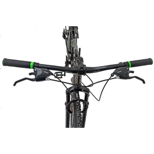 Bicicleta BR TARGET Carrier 29", 21 viteze, frane pe disc, cadru otel 17", manete secventiale, negru/argintiu - Img 11