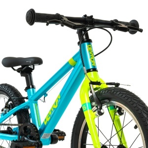 Bicicleta Copii Devron Urbio U1.6 Super Light - 16 Inch, Albastru-Verde - Img 5