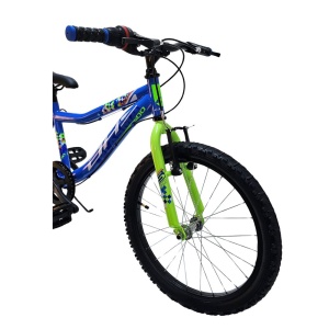 Bicicleta Copii DHS Plasma - 20 Inch, Albastru - Img 4