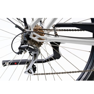 Bicicleta Electrica Devron 28414 - 28 Inch, 460mm, Albastru - Img 3