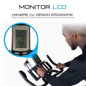 Bicicleta Fitness Spin Bike Profesionala Dhs 8938 - Img 5