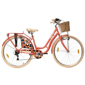 Bicicleta Oras Devron Grazia 6S - 28 Inch, L, Portocaliu