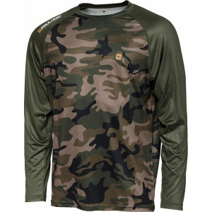 Bluza Prologic UV Camo Green Maneca Lunga