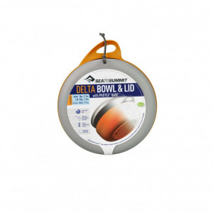 Bol camping Sea To Summit Delta bowl cu capac, volum 750 ml, portocaliu - OUTMA.ADBOWLLIDOR 2