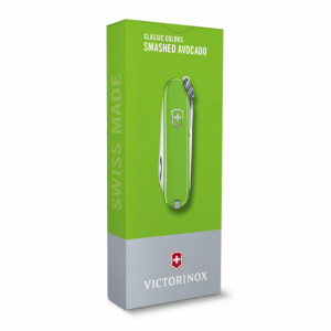 Briceag Victorinox SD Classic Colors, Smashed Avocado - 0.6223.43G 3 4