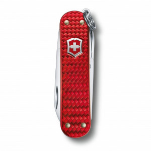 Briceag Victorinox Classic Precious Alox Iconic Red - 0.6221.401G  2