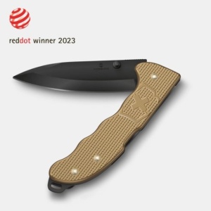 Briceag Victorinox Evoke BS Alox One Hand,136 mm, Beige 0.9415.DS249