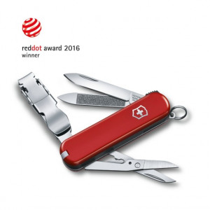 Briceag Victorinox Nail Clip 580, rosu - 0.6463