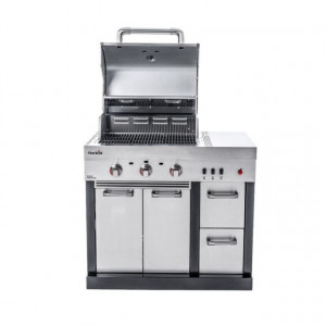 Bucatarie exterioara modulara Char-Broil Ultimate 3200 TRU-Infrared gratar pe gaz 3 arzatoare inox non-magnetic - 140906 3