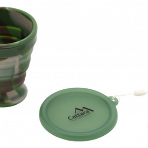 Cana pliabila din silicon Army 200ml Cattara TT13638